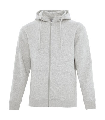 ATC ESACTIVE Core Full Zip Hooded Sweatshirt, Color: Athletic Grey