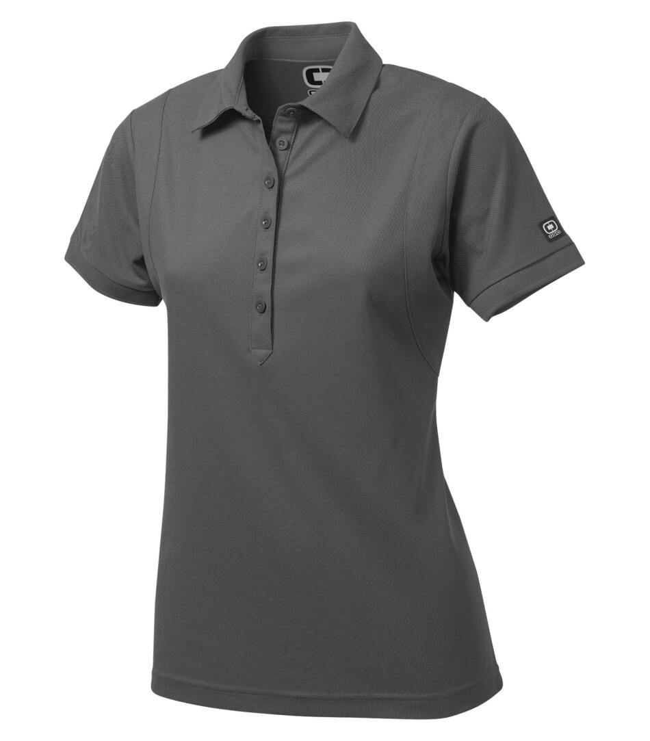 OGIO Jewel Ladies&#39; Polo, Color: Diesel Grey