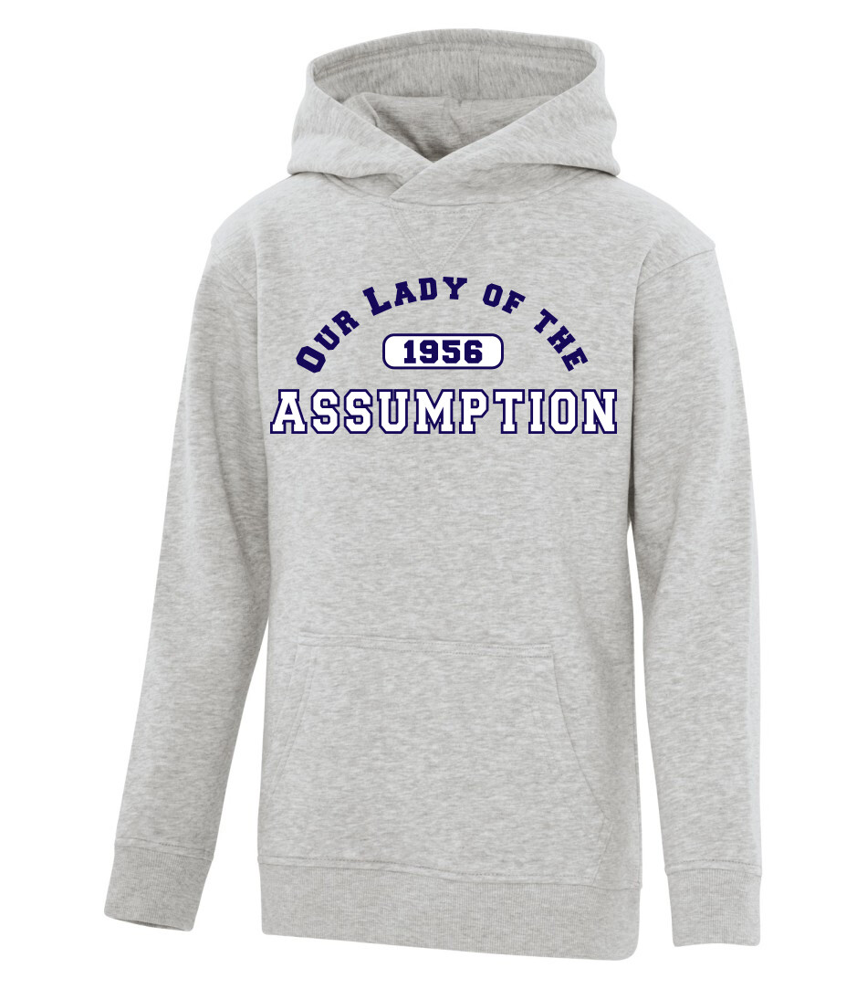 ATC™ ESACTIVE Core Hooded Sweatshirt, Color: Athletic Grey, Design Choice (Front): Design 1