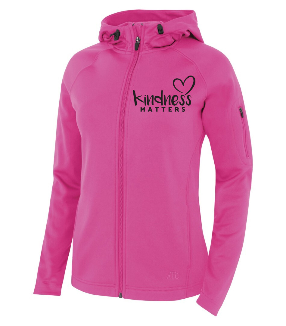 ATC™ PTECH® Fleece Hooded Ladies' Jacket