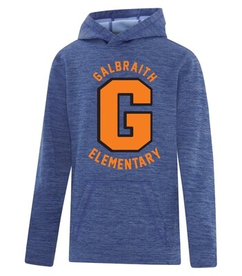 ATC™ Dynamic Heather Fleece Hooded Youth Sweatshirt