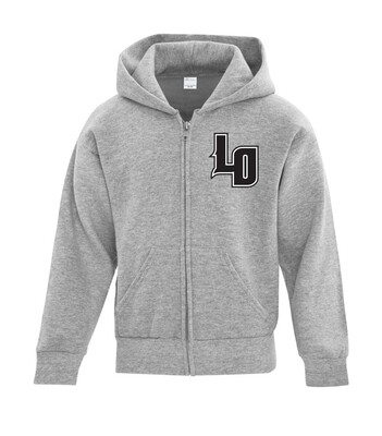 ATC™ EVERYDAY Fleece Full Zip Youth Hooded Sweatshirt