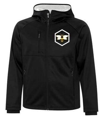 DRYFRAME® BONDED TECH Fleece Full Zip Hooded Men's Jacket