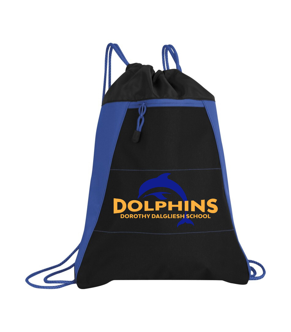 ​ATC™ VarCITY Sack Pack, Color: Black/ Royal, Design Choice: Design 1