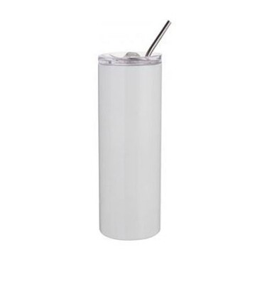 20oz Skinny Tumbler with Lid &amp; Straw