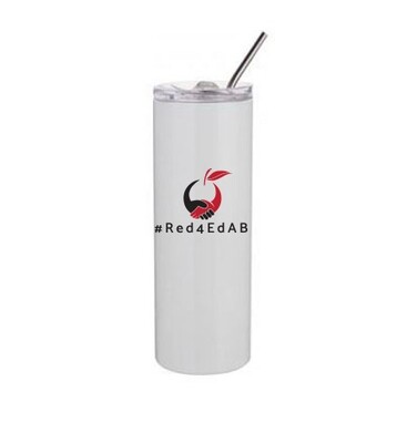 20oz Skinny Tumbler with Lid &amp; Straw