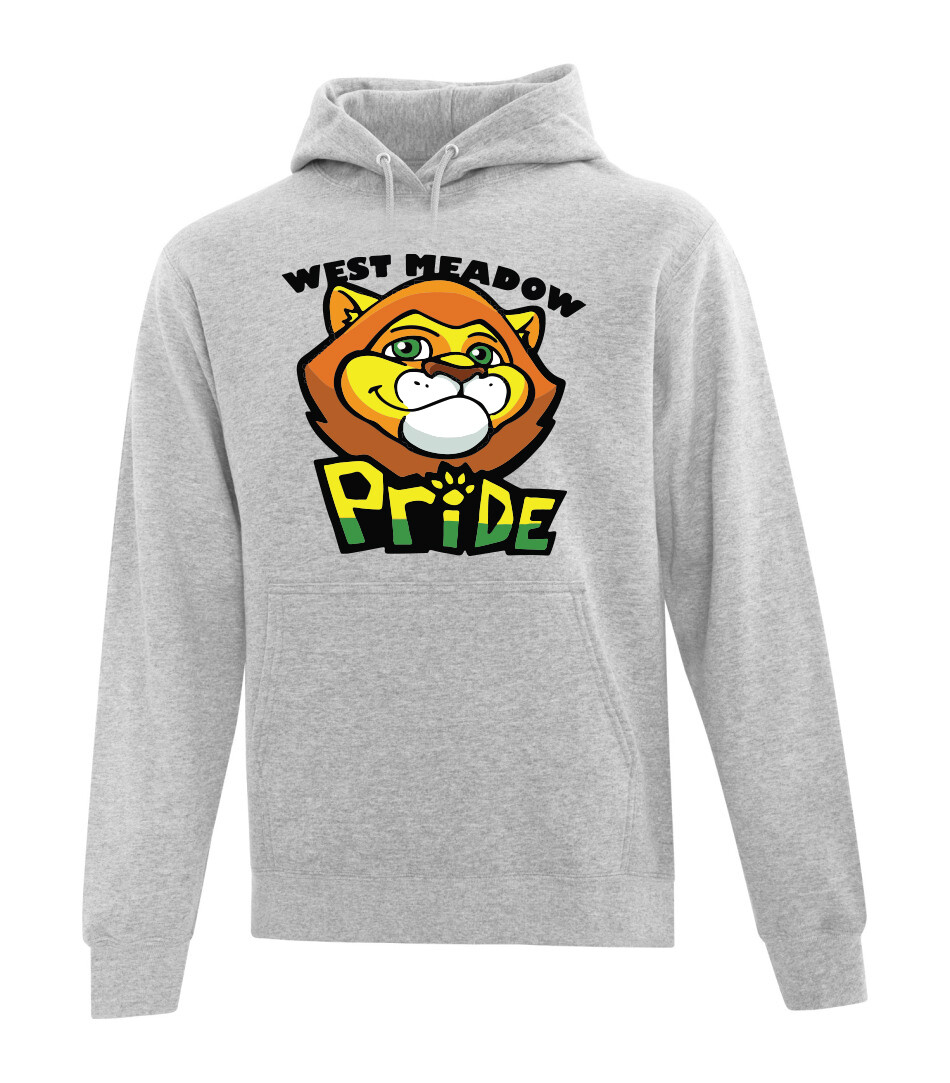 ​ATC™ EVERYDAY Adult and Youth Fleece Hooded Sweatshirt, Color: Athletic Heather, Design Choice: Design 1