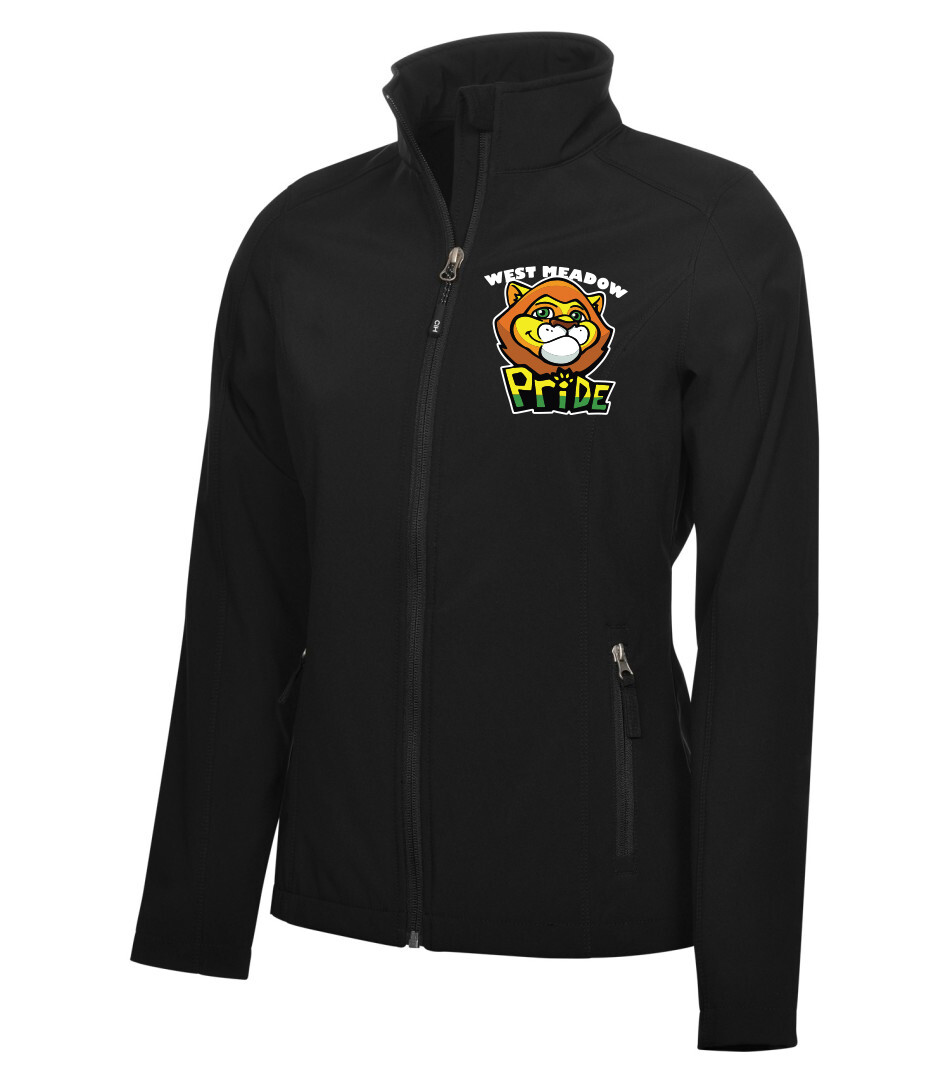 COAL HARBOUR Everyday Soft Shell Ladies&#39; Jacket, Color: Black, Design Choice: Design 1