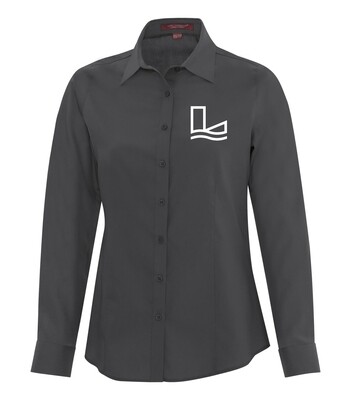 COAL HARBOUR® EVERYDAY LONG SLEEVE WOVEN LADIES' SHIRT