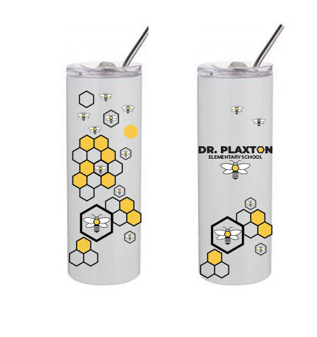 20oz Skinny Tumbler with Lid &amp; Straw