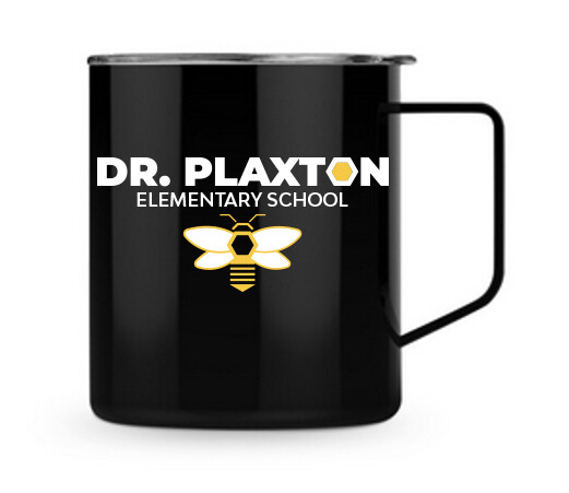 Maars Townie 14oz Stainless Steel Mug, Color: Black, Design Choice: Design 1