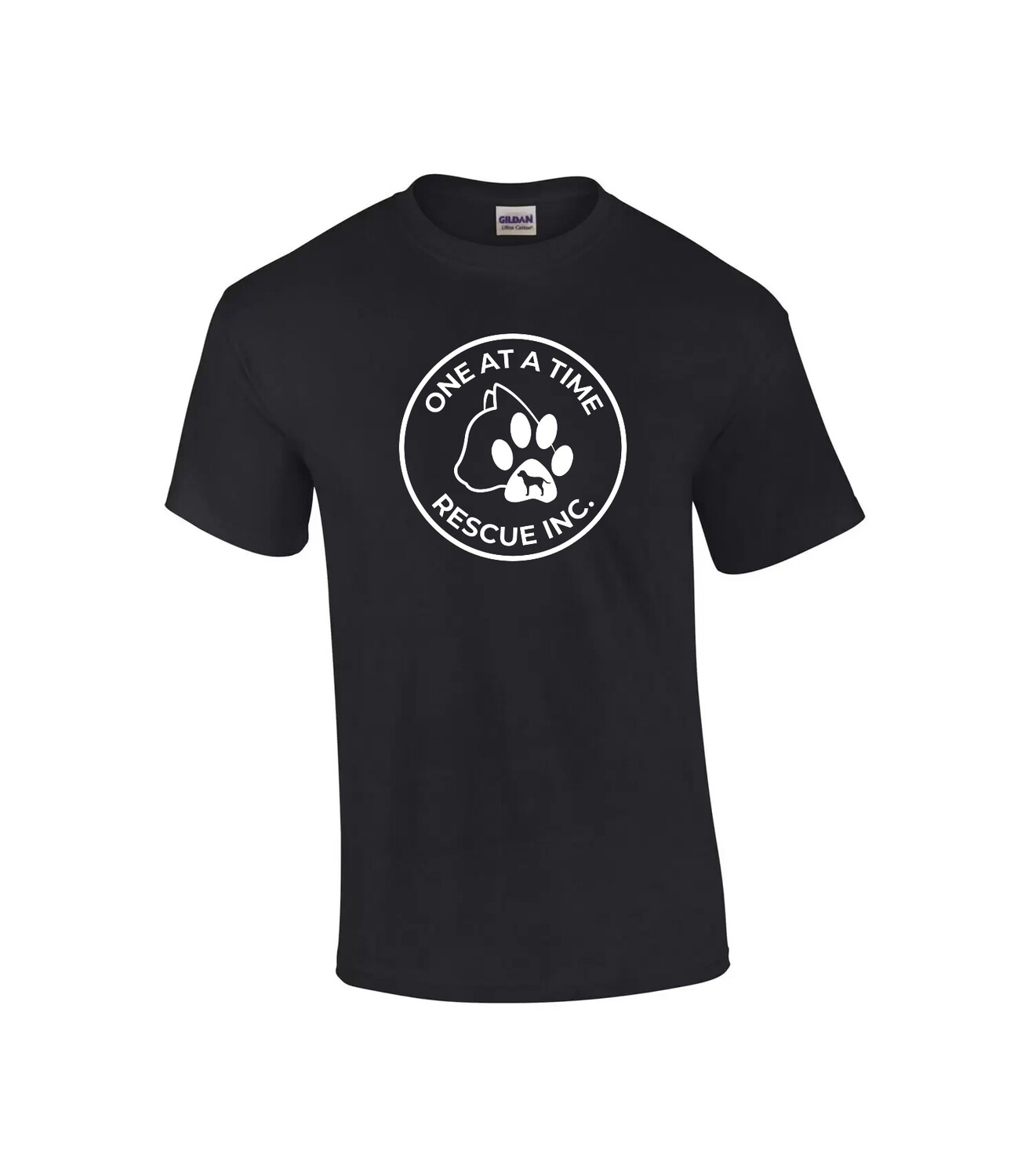 Adult and Youth Cotton Tee, Color: Black, Design Choice: Design 1
