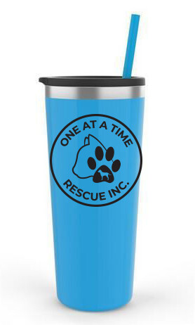 22oz Stainless Steel Maars Roadie Tumbler, Color: Aqua, Design Choice: Design 1