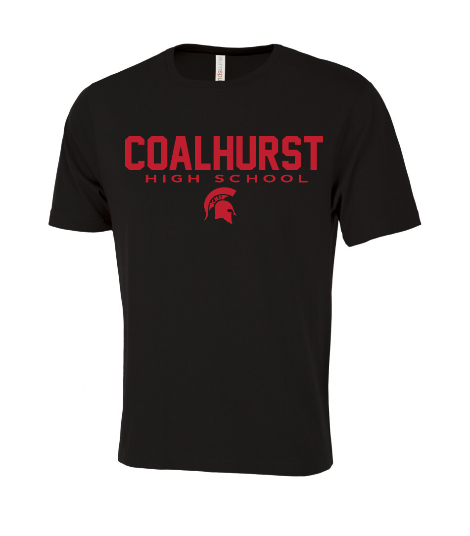 ATC™ EUROSPUN® RING SPUN TEE, Color: Black, Design Choice: Design 1