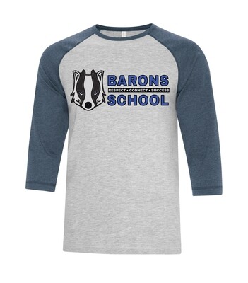 ATC Eurospun Ring Spun Baseball Tee