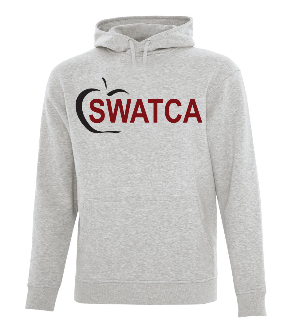ATC ESACTIVE Core Hooded 15.7 oz Sweatshirt, Color: Athletic Grey, Design Choice: Design 1