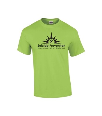 Suicide Prevention Implementation Network Adult and Youth Cotton Tee