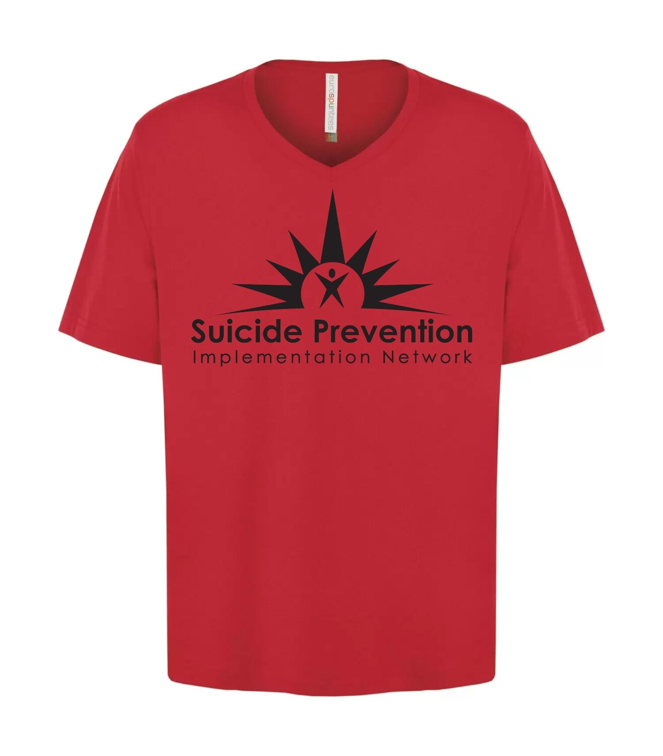 Suicide Prevention Implementation Network RING SPUN V-NECK TEE Suicide Prevention Implementation Network RING SPUN V-NECK TEE