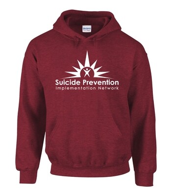 Suicide Prevention Implementation Network ADULT AND YOUTH Hooded Sweatshirt