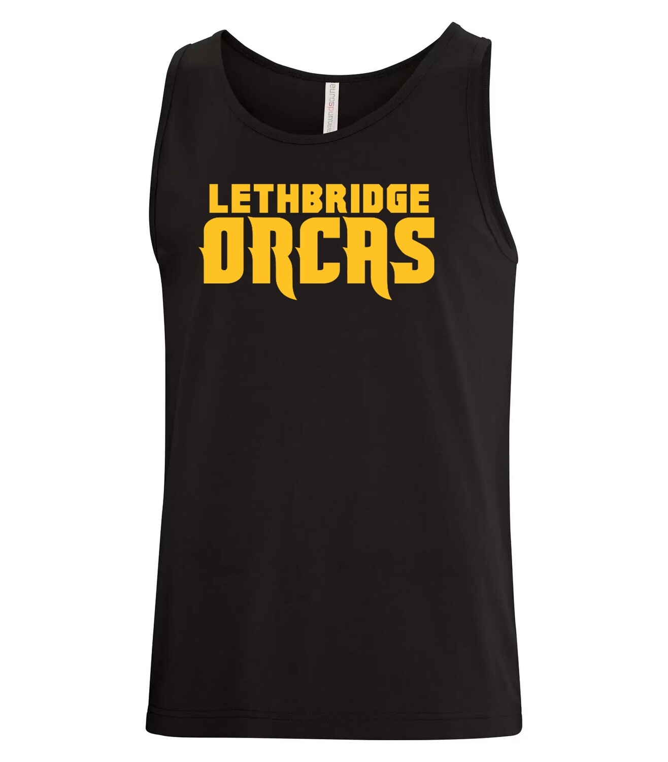 ATC™ EUROSPUN® RING SPUN TANK., Color: Black, Design Choice: Design 1