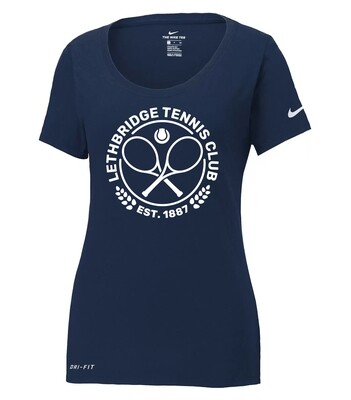 NIKE Dri-FIT Ladies&#39; cotton/poly tee