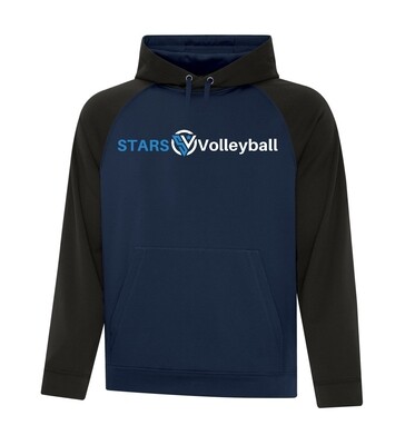 ATC™ GAME DAY™ Adult and Youth Fleece Two Tone Hooded Sweatshirt
