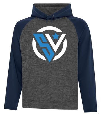 ATC™ Dynamic Heather Two Tone Hooded Sweatshirt