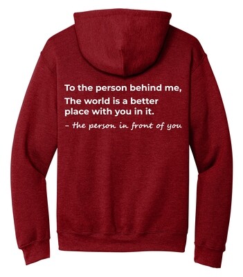 Suicide Prevention Implementation Network ADULT AND YOUTH Hooded Sweatshirt