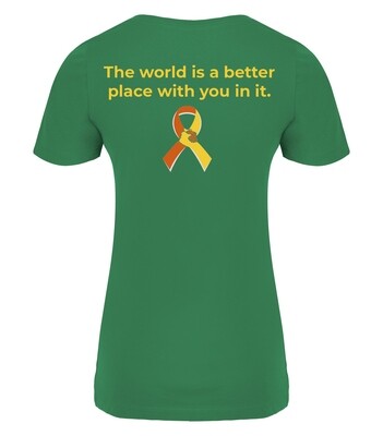 World Suicide Prevention Day RING SPUN LADIES' TEE
