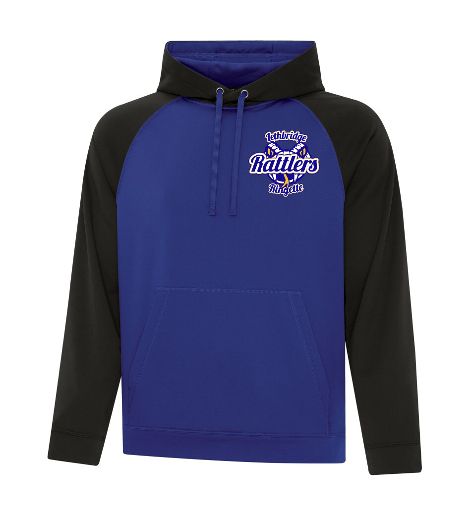ATC™ GAME DAY™ Adult and Youth Fleece Two Tone Hooded Sweatshirt