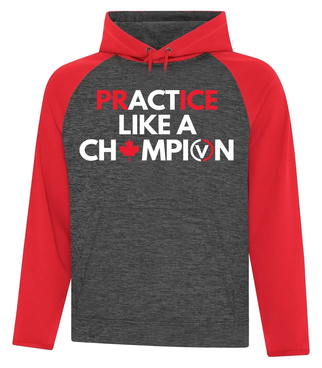 ATC™ Dynamic Heather Two Tone Hooded Sweatshirt