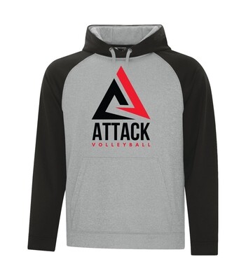 ATC™ GAME DAY™ Adult and Youth Fleece Two Tone Hooded Sweatshirt