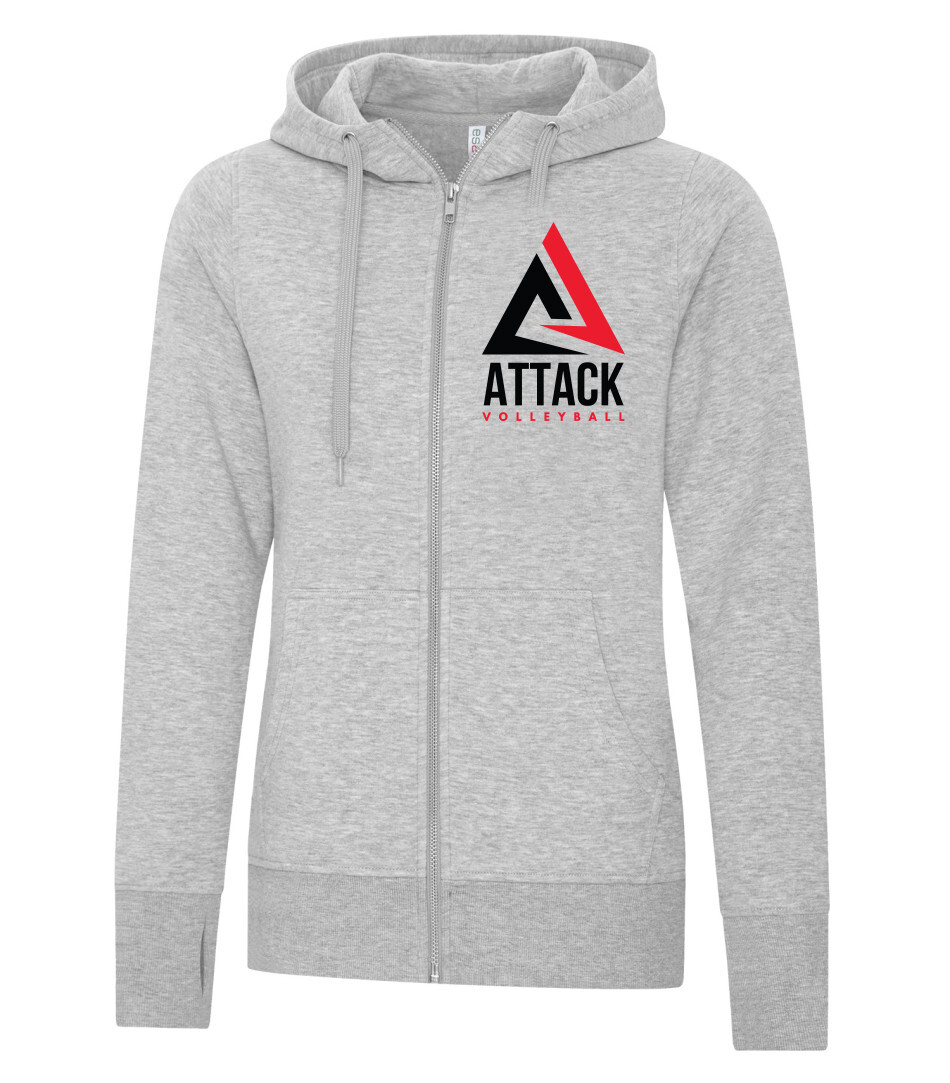 ​ATC™ ESACTIVE® Core Full Zip Hooded Ladies&#39;Sweatshirt