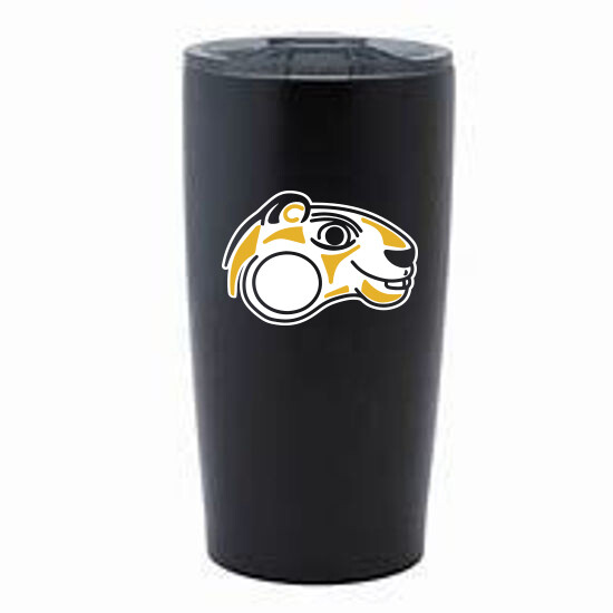 20oz Stainless Steel Travel Mug, Color: Black, Design Choice: Design 1