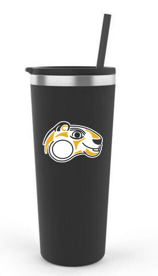 22oz Stainless Steel Maars Roadie Tumbler, Color: Black, Design Choice: Design 1