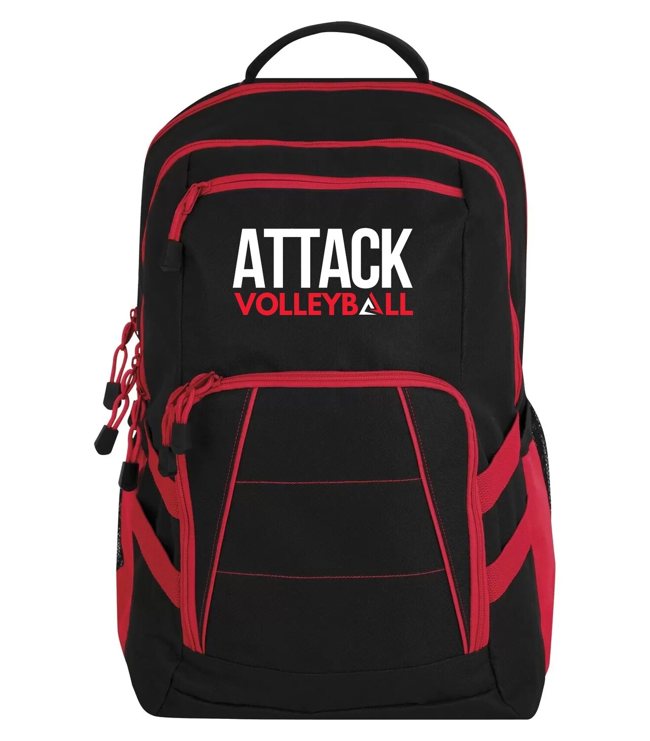 ​ATC™ VarCITY BACKPACK, Color: Black / Red, Design Choice: Design 1