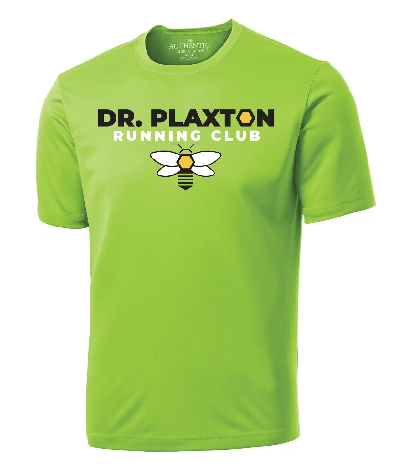RUNNING CLUB ​ATC™ PRO TEAM SHORT SLEEVE TEE, Color: Limeshock, Design Choice: Running Club