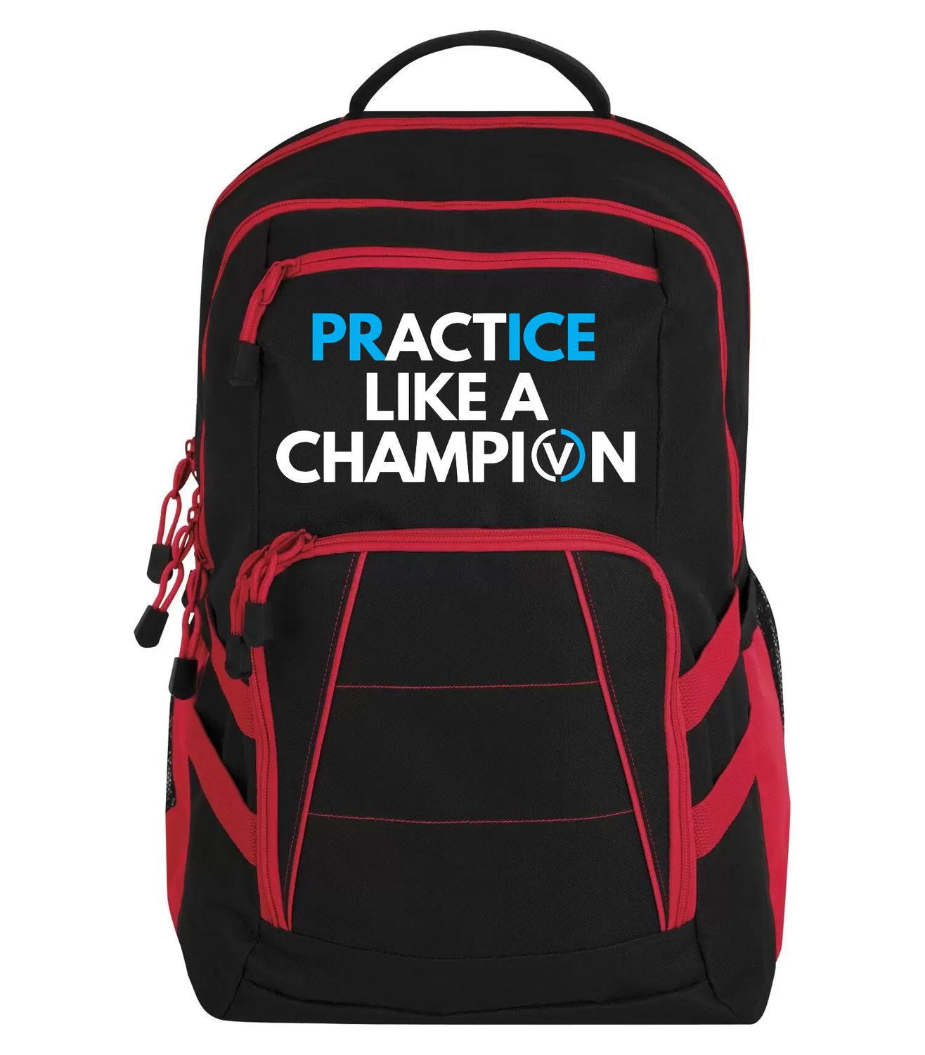 ​ATC™ VarCITY BACKPACK, Color: Black / Red, Design Choice: Design 1