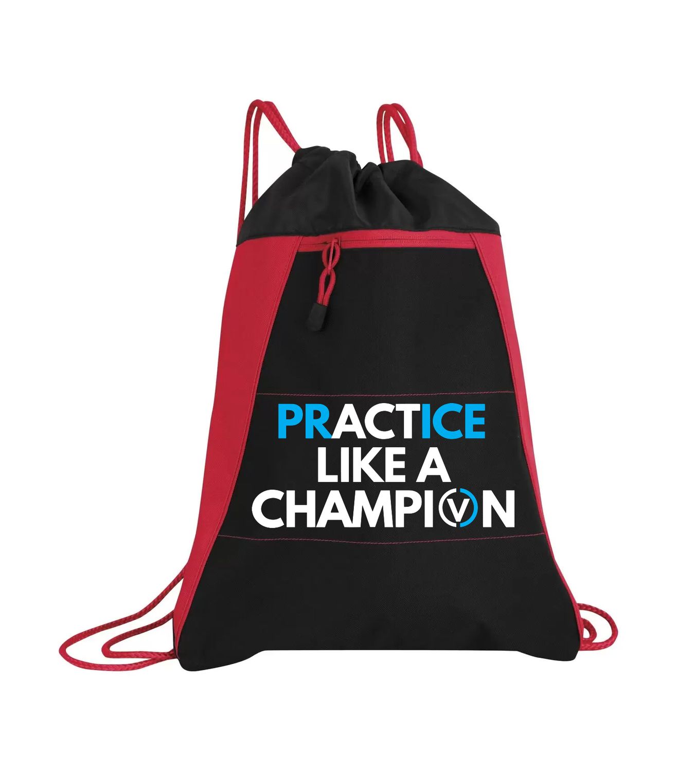 ​ATC™ VarCITY Sack Pack, Color: Black/ Red, Design Choice: Design 1