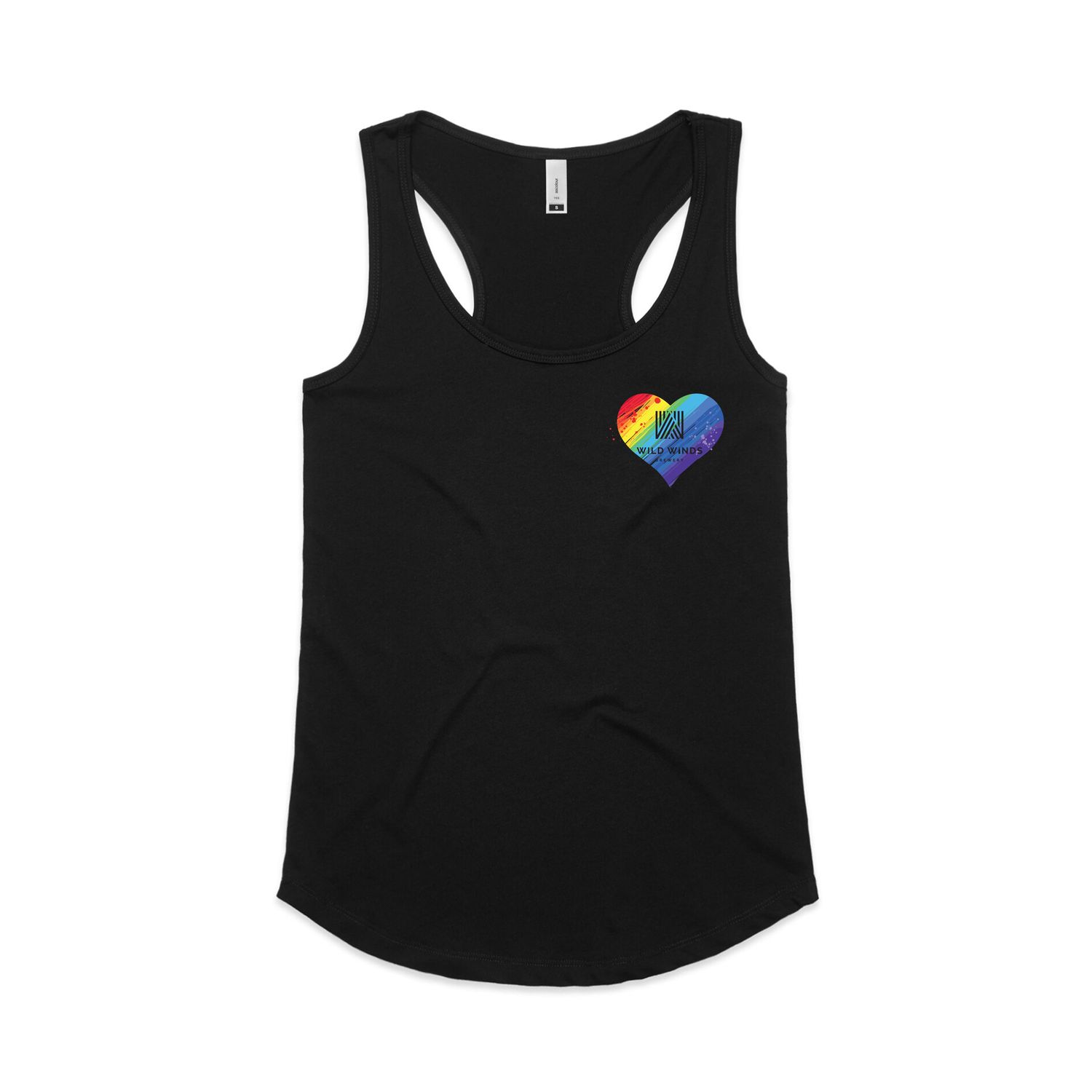 WO&#39;S YES RACERBACK TANK