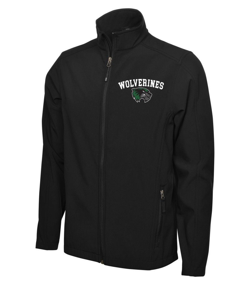 COAL HARBOUR Everyday Soft Shell Jacket, Color: Black, Design Choice: Design 2