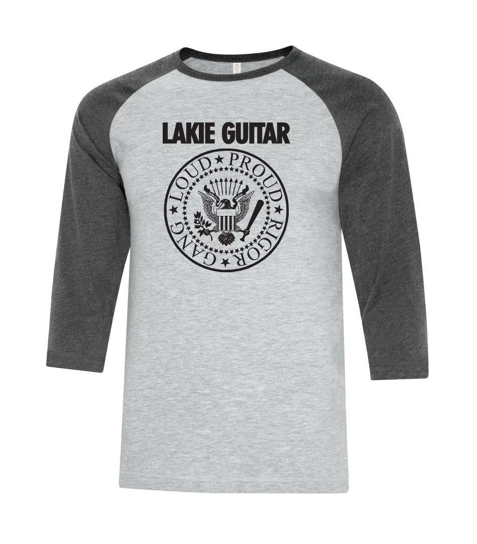 GSL MUSIC ATC Eurospun Ring Spun Baseball Tee