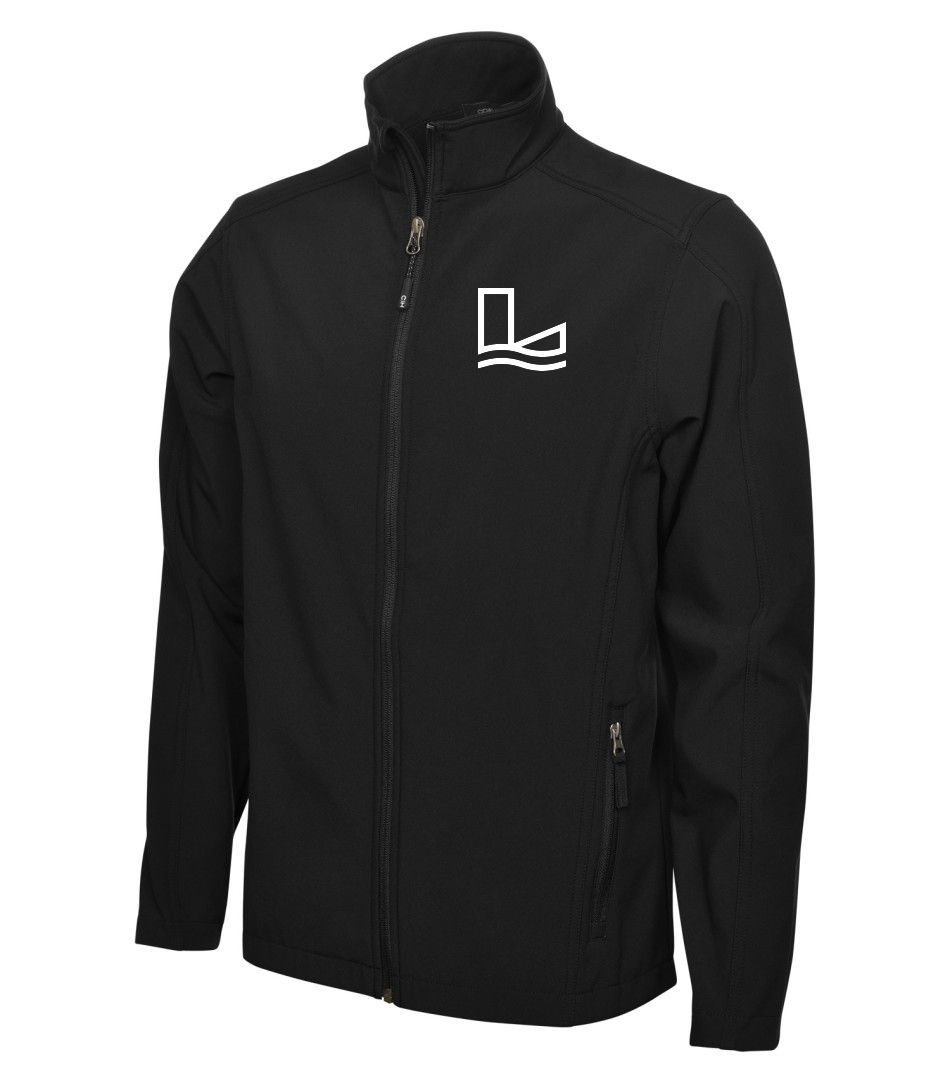 COAL HARBOUR Everyday Soft Shell Jacket, Color: Black, Design Choice: Design 2