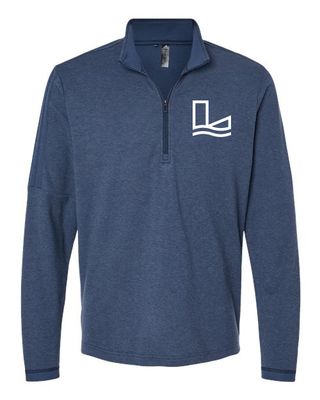 ​Adidas - 3-Stripes Quarter-Zip Sweater