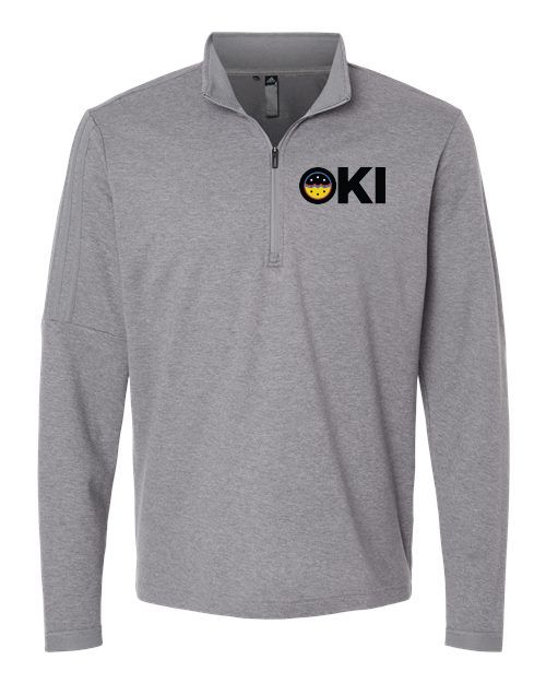 ​Adidas - 3-Stripes Quarter-Zip Sweater