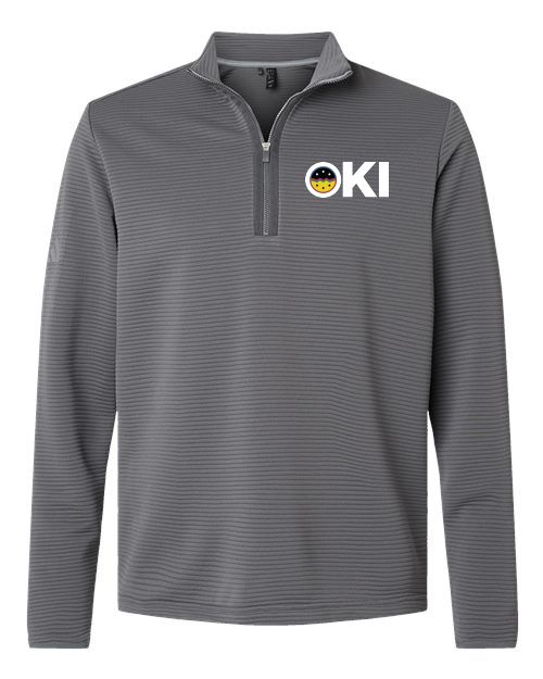 ​Adidas - 3-Stripes Quarter-Zip Sweater