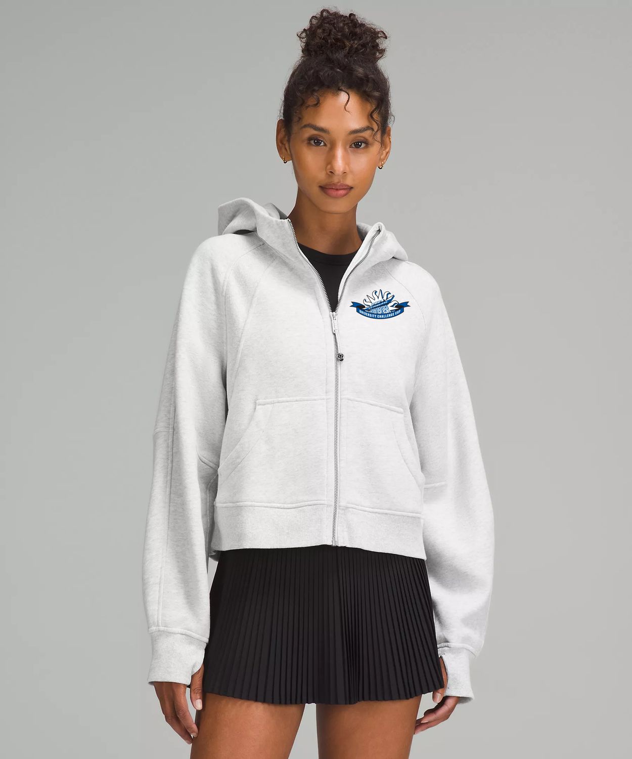Lulu Scuba Oversized Full-Zip Hoodie
