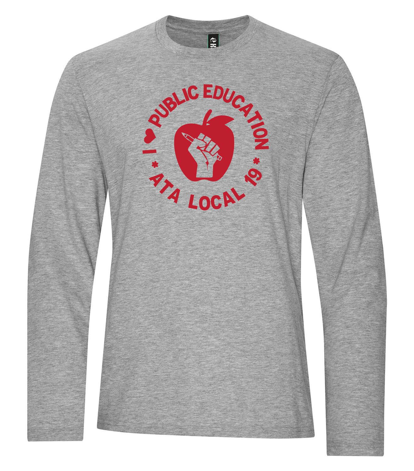 KOI® ELEMENT RING SPUN COTTON LONG SLEEVE TEE.