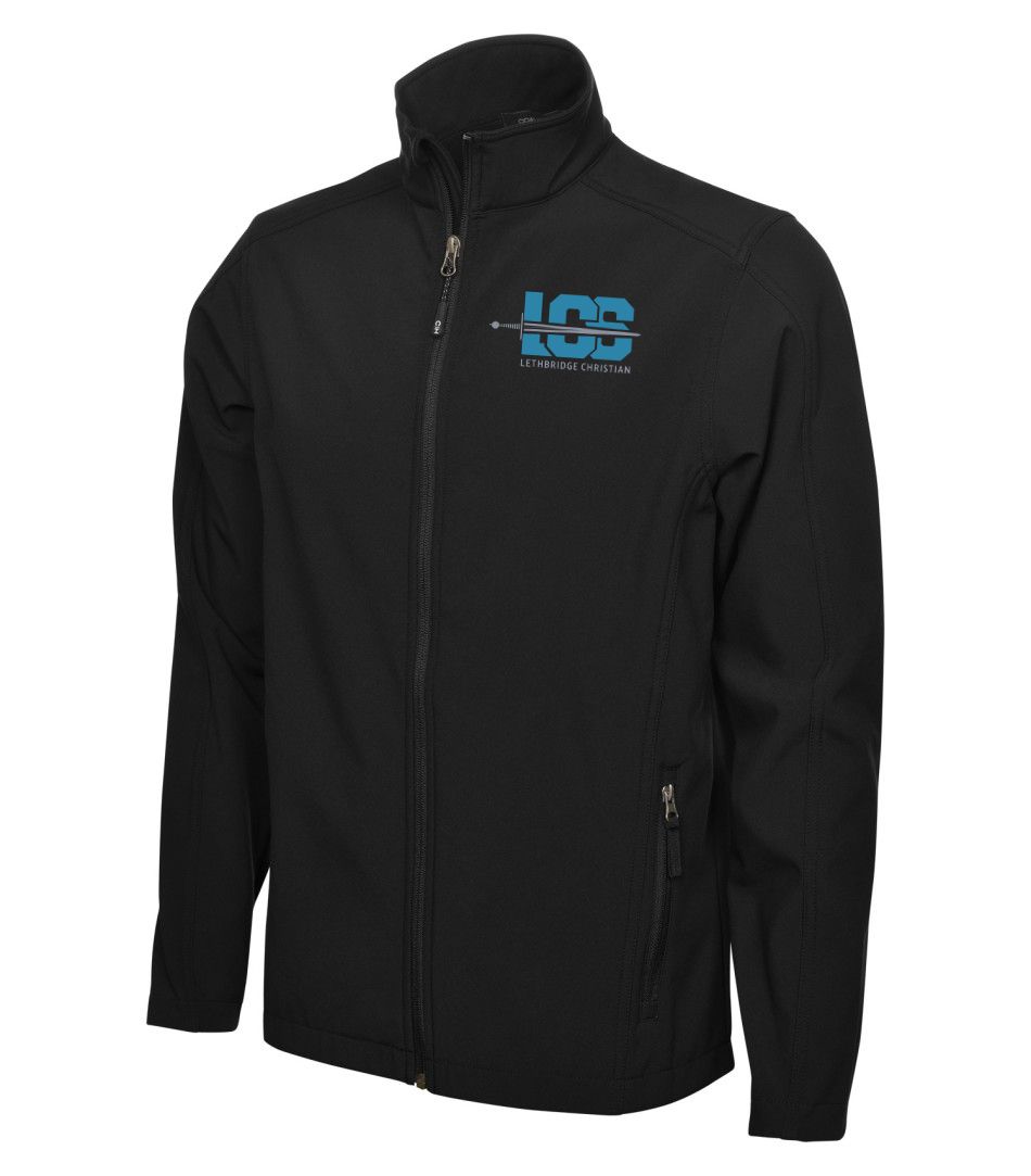 COAL HARBOUR Everyday Soft Shell Jacket, Design Choice: Design 1, Color: Black