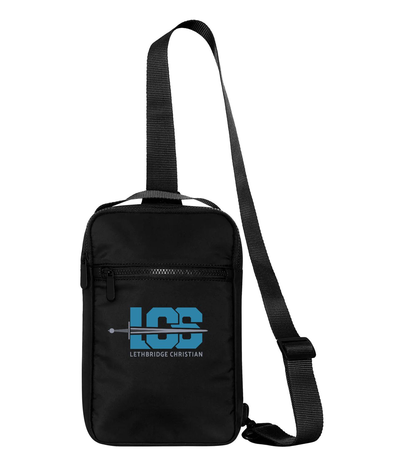 KOI® MATTE SLING BAG., Design Choice: Design 1, Color: Onyx